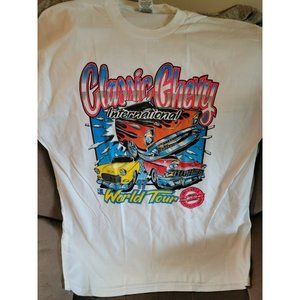 Vtg Classic Chevy International World Tour 1997 Tshirt Sz XL USA Fruit Loom